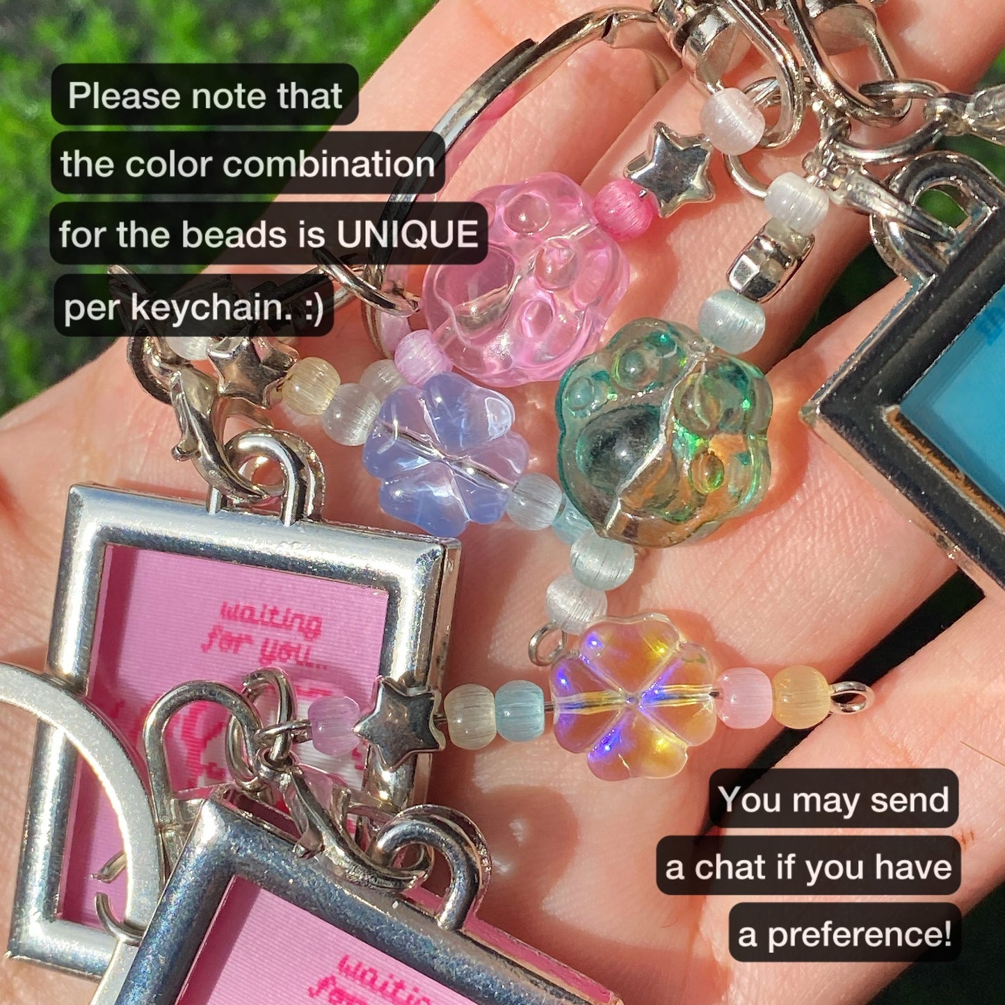 Dog and Cat Lenticular Keychains
