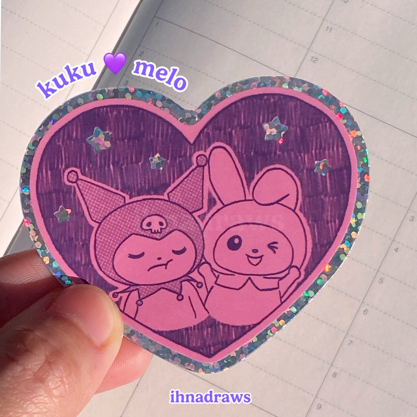 Me and You Heart Stickers