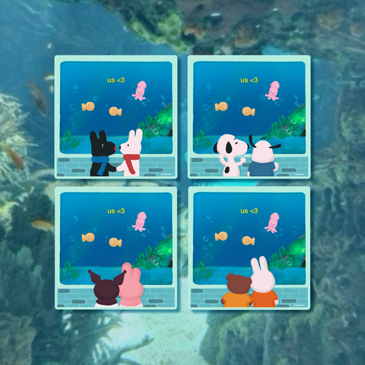Aquarium Us Stickers