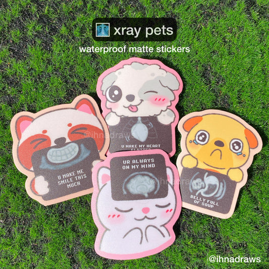 Xray Pets Stickers