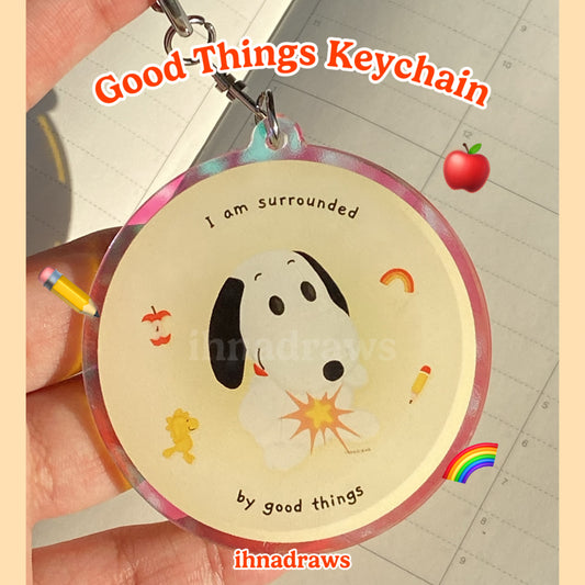 Good Things Keychain