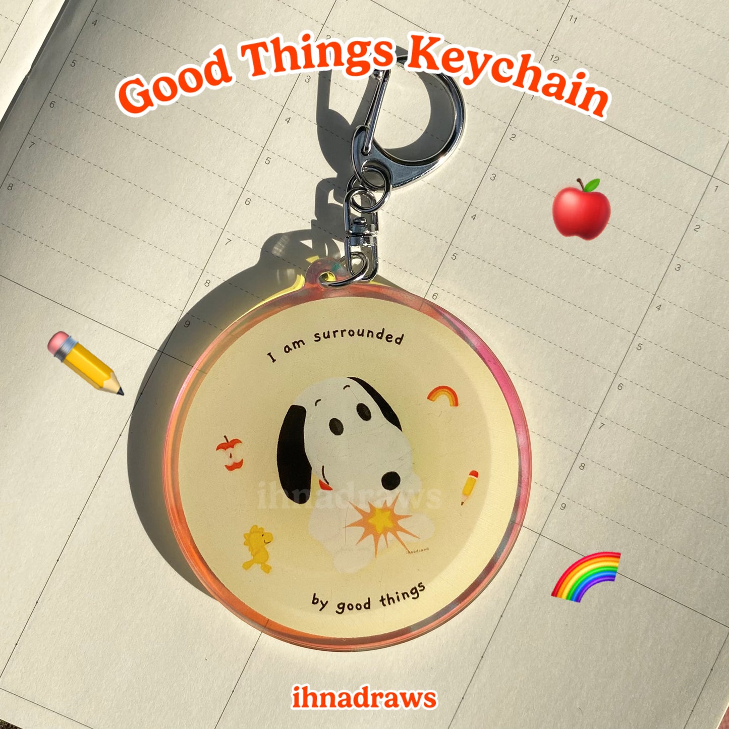 Good Things Keychain